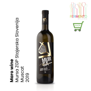Maro wine – Mursa – ZGP Stajerska Slovenija Yellow Muscat 2019